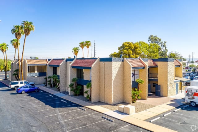 The building, 2225 E Flamingo Rd